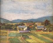 Egon Schiele, Landscape in Lower Austria (mk12)